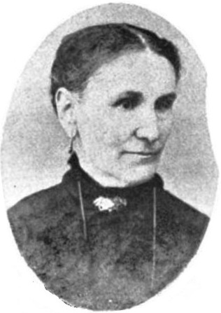Photograph of Helen Mar Kimball Whitney as an adult, reproduced in a 1918 Deseret News publication.